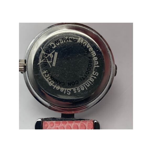 Women's Venice Murano Quartz Watch 26mm with New Battery - Adjustable Band - Picture 3 of 7